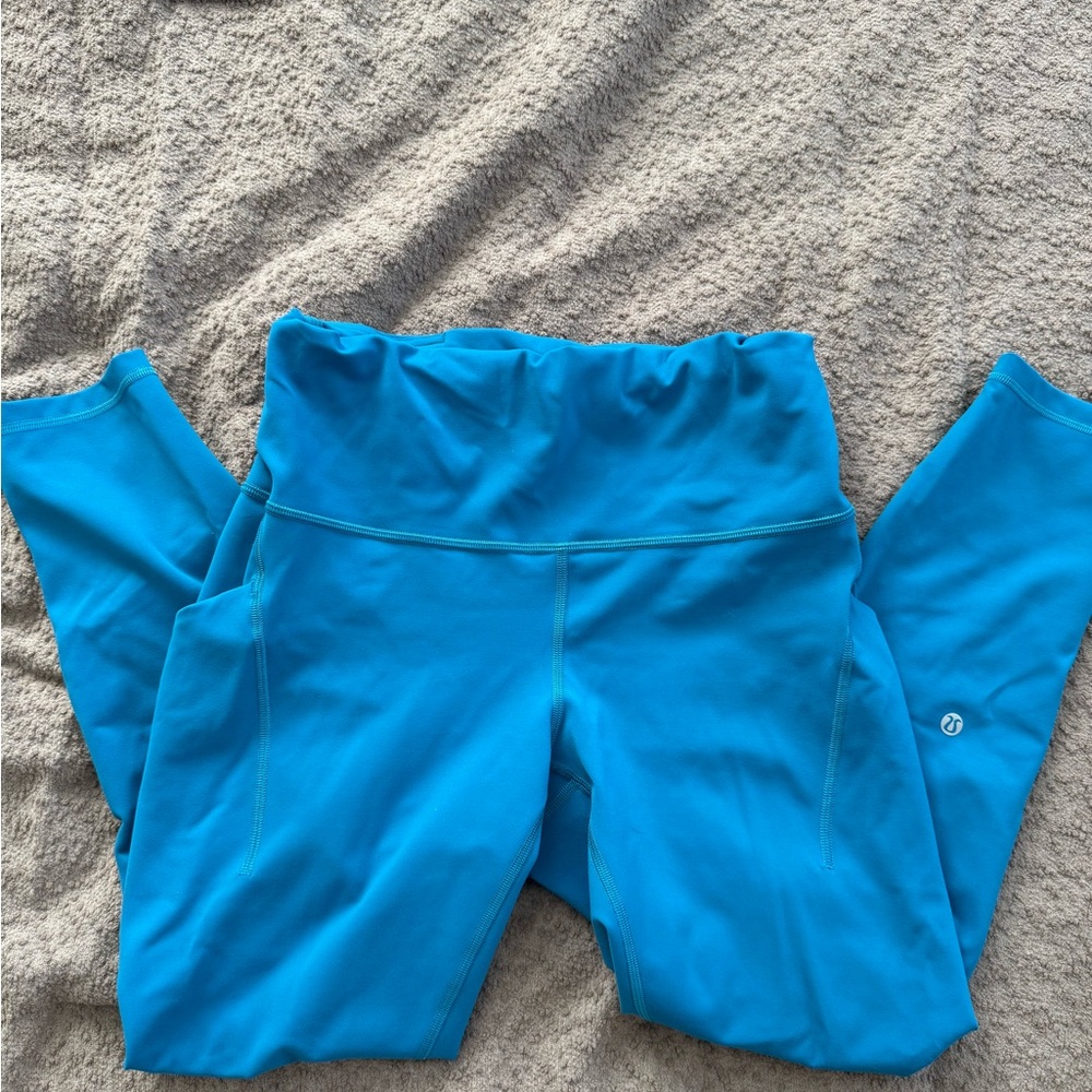 Lululemon Athletica Vibrant Blue Leggings
